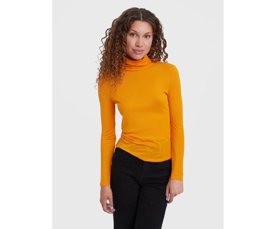 obrazek 1 Vero Moda Golf Ella 10271620 Pomarańczowy Regular Fit