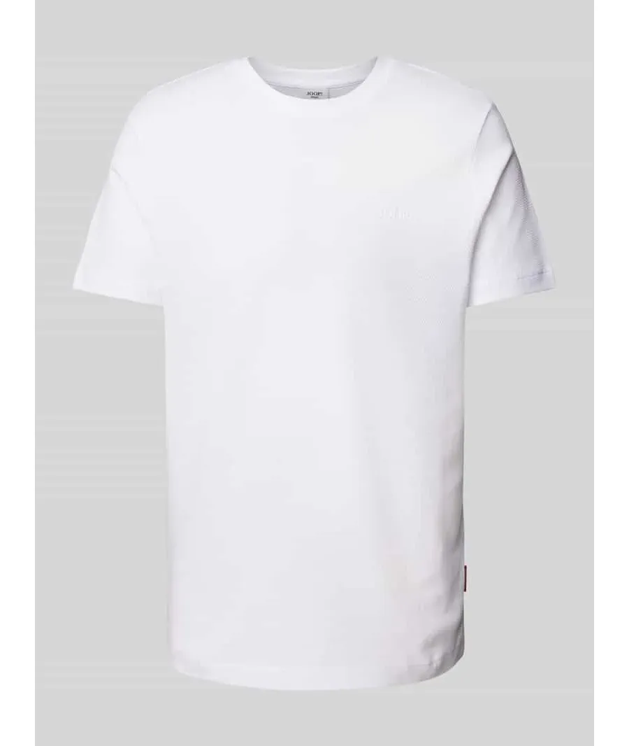 obrazek 1 T-shirt z fakturowanym wzorem model ‘Aslomar’