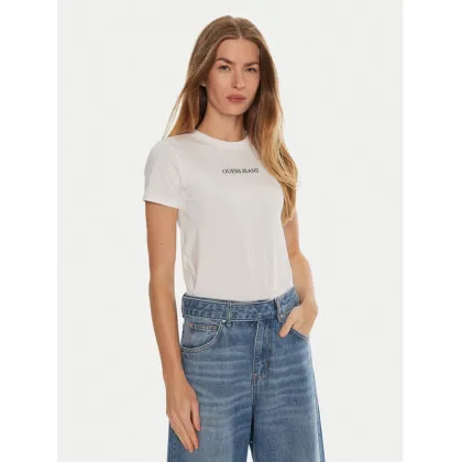 Zdjęcie Guess Jeans T-Shirt W4YI01 J1314 Biały Slim Fit