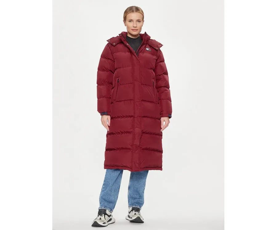 obrazek 1 Tommy Jeans Kurtka puchowa Alaska DW0DW14287 Czerwony Regular Fit