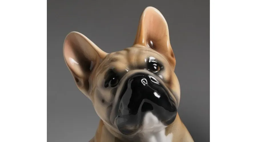 obrazek 2 Ceramiczna figura Buldoga Francuskiego - idealna dekoracja do salonu - Il Gattopardo