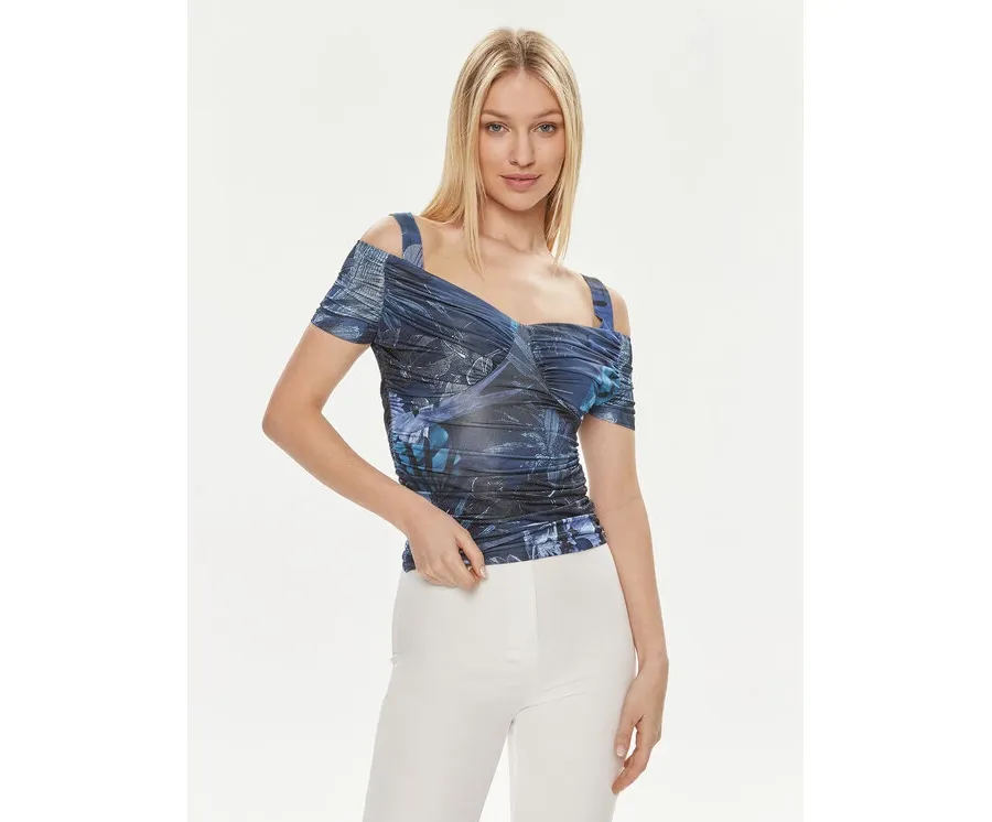 obrazek 1 Guess Bluzka Emily W4GP17 KBAC2 Kolorowy Regular Fit