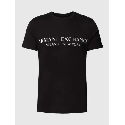 Zdjęcie T-shirt z nadrukiem z logo model ‘milano/nyc’