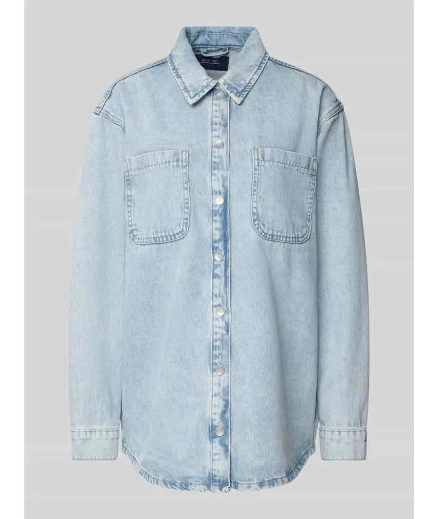 obrazek 1 Noisy May Kurtka jeansowa Alva 27029311 Niebieski Regular Fit