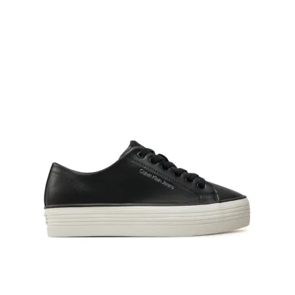 Zdjęcie Calvin Klein Jeans Tenisówki Bold Vulc Flatf Low Lth In YW0YW01633 Czarny
