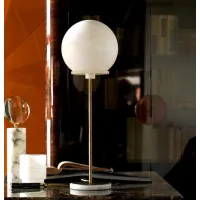 Zdjęcie Minimalistyczna lampa Moon na biurko do gabinetu