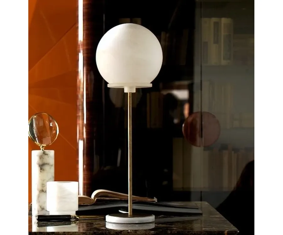 obrazek 1 Minimalistyczna lampa Moon na biurko do gabinetu