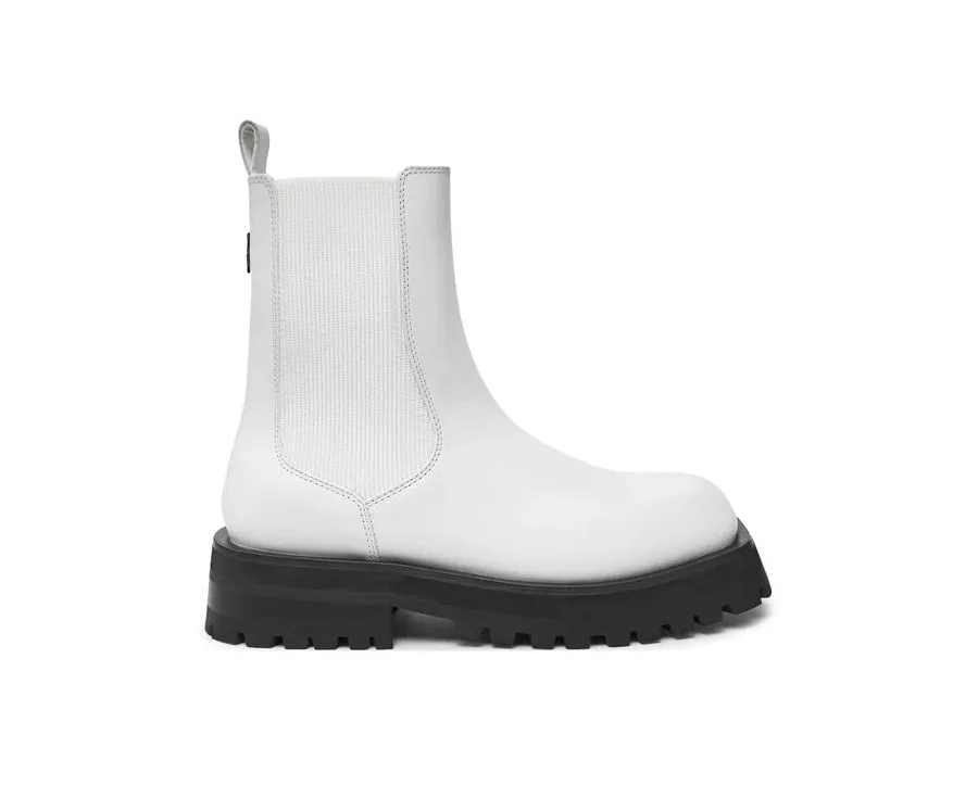 obrazek 1 DKNY Sztyblety Rianne Chelsea K3471540 Biały
