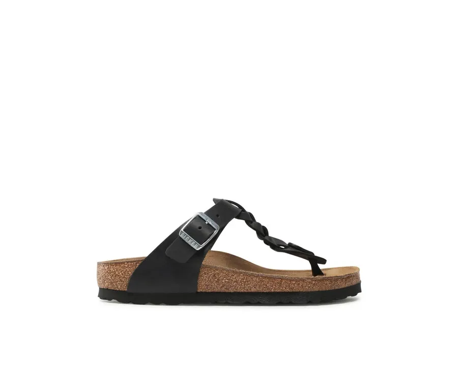 obrazek 1 Birkenstock Japonki Gizeh Braided 1021360 Czarny