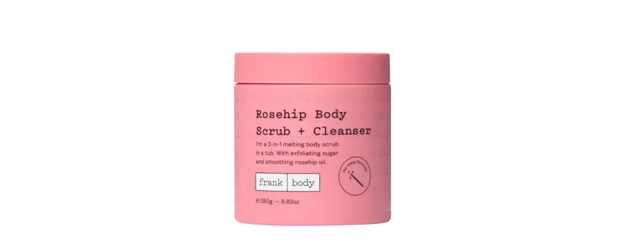 obrazek 1 Frank Body Rosehip Body Scrub + Cleanser Peeling do ciała 250 g