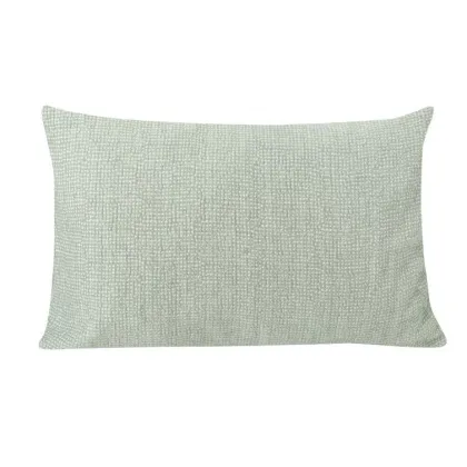 Zdjęcie Poduszka z tkaniny żakardowej, wzór w kropki