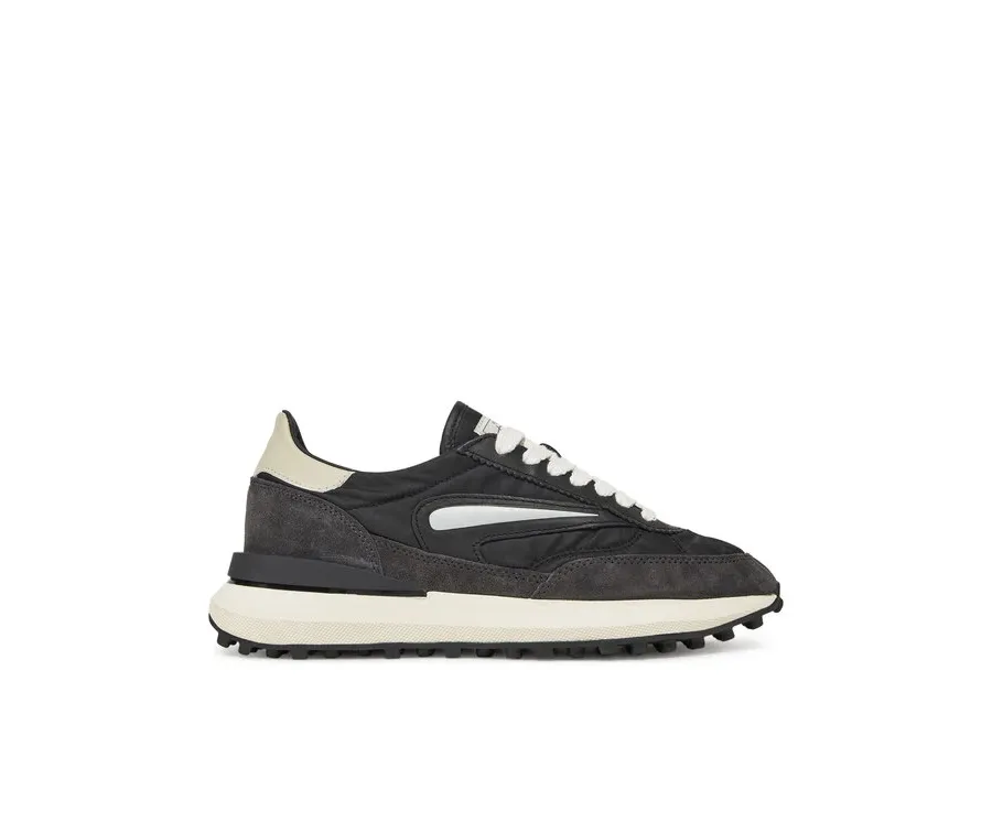 obrazek 1 D.A.T.E. Sneakersy Athleta W421-AT-NY Czarny