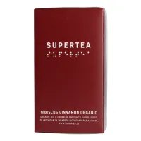 Zdjęcie Teministeriet - Supertea Hibiscus Cinnamon Organic - Herbata 20 Torebek TEMINISTERIET