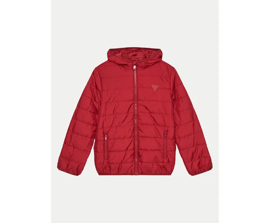 obrazek 1 Guess Kurtka puchowa H4BJ10 WCFM0 Czerwony Regular Fit