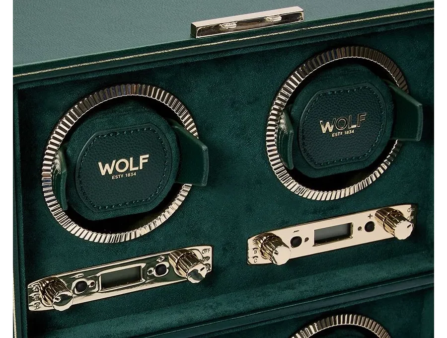 obrazek 4 Rotomat British Racing Green na cztery zegarki