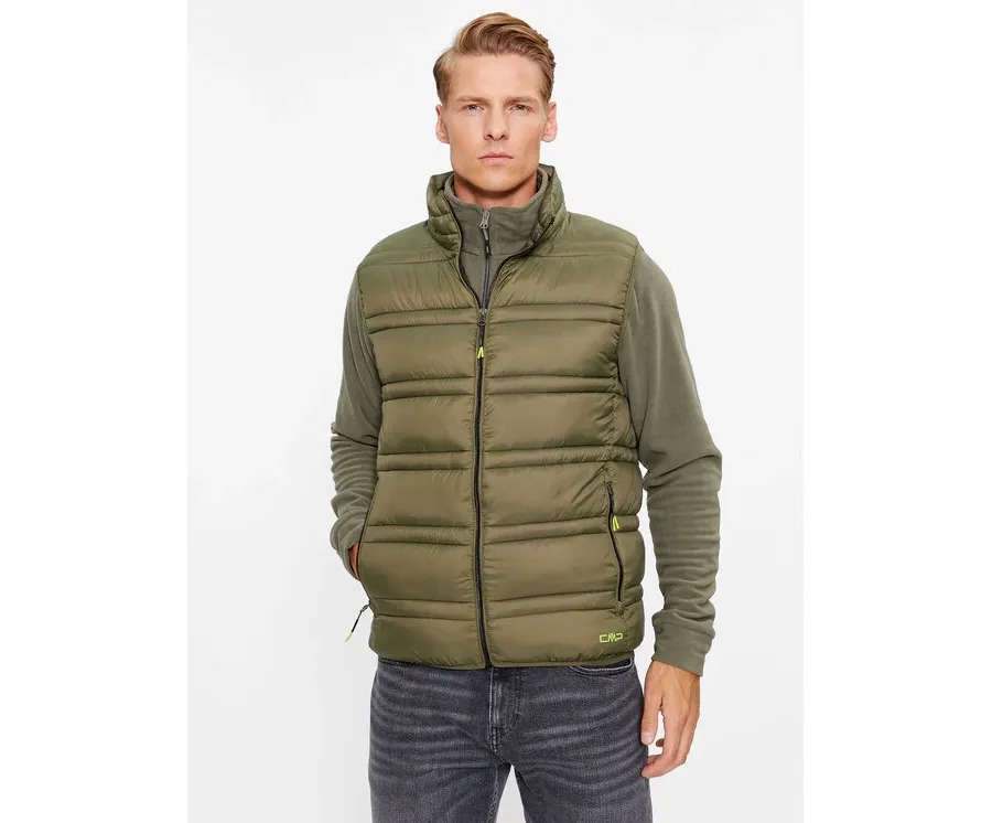 obrazek 1 CMP Bezrękawnik 33K2007 Zielony Regular Fit