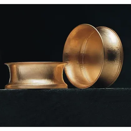 Zdjęcie Oryginalna podstawka pod butelki ze srebra platerowanego złotem – Pampaloni