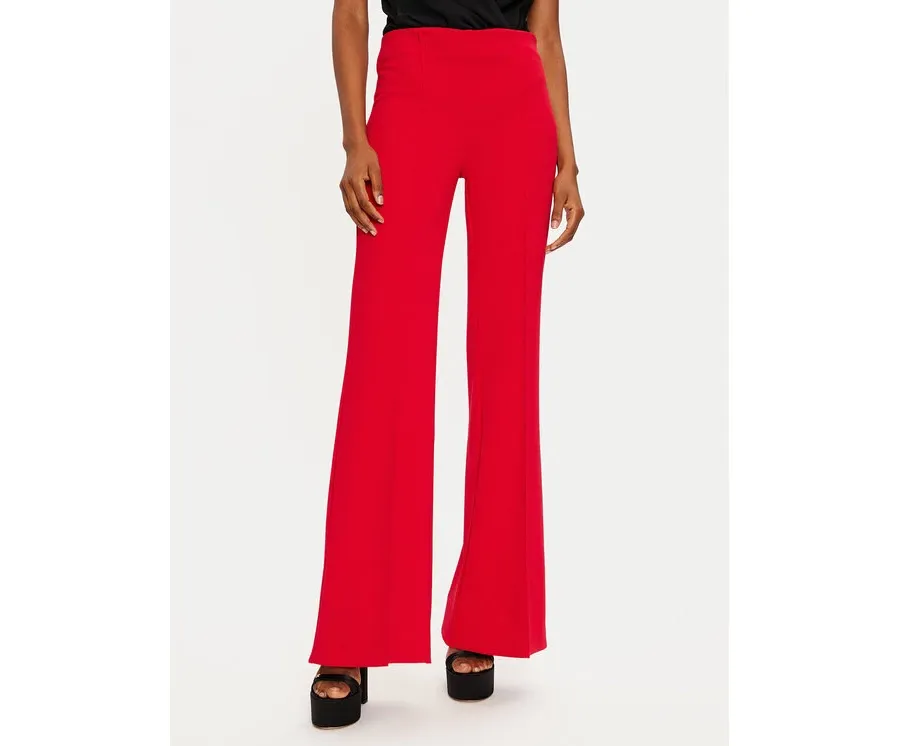 obrazek 1 Rinascimento Spodnie materiałowe 1000769327263 Czerwony Regular Fit