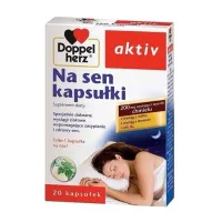 Zdjęcie Doppelherz Aktiv Na Sen, Preparat poprawiający jakość snu, Kapsułki DOPPELHERZ