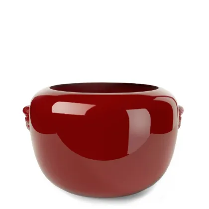 Picture Medium flower pot with medallions H.28xL.39xD.Int.30 cm