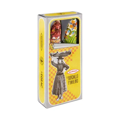 Picture Ceramic sardine - Pili and Virginia pack - Bordallo Pinheiro