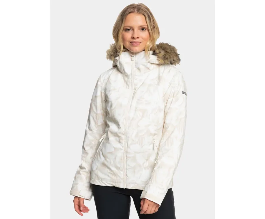 obrazek 1 Roxy Kurtka narciarska Jet Ski Jk Snjt ERJTJ03429 Beżowy Regular Fit