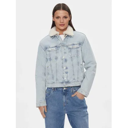 Zdjęcie Tommy Jeans Kurtka jeansowa DW0DW16991 Niebieski Regular Fit