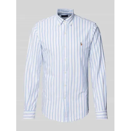 Zdjęcie Koszula casualowa o kroju slim fit z kołnierzykiem typu button down