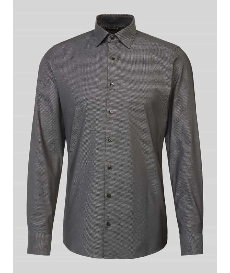 obrazek 1 Koszula biznesowa o kroju body fit z listwą guzikową