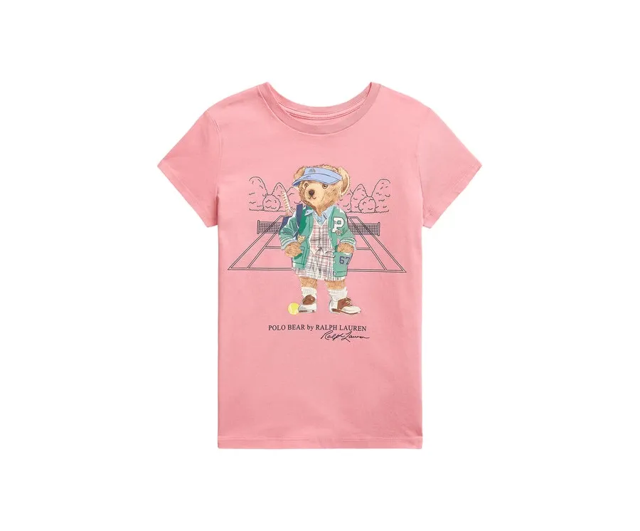 obrazek 1 Polo Ralph Lauren T-Shirt 313971860001 Różowy Regular Fit