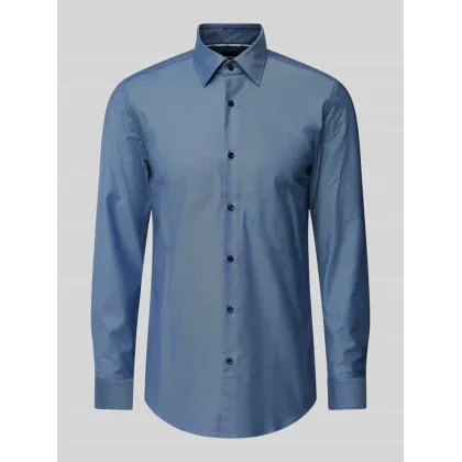 Zdjęcie Koszula biznesowa o kroju slim fit z kołnierzykiem typu kent model ‘Hank’