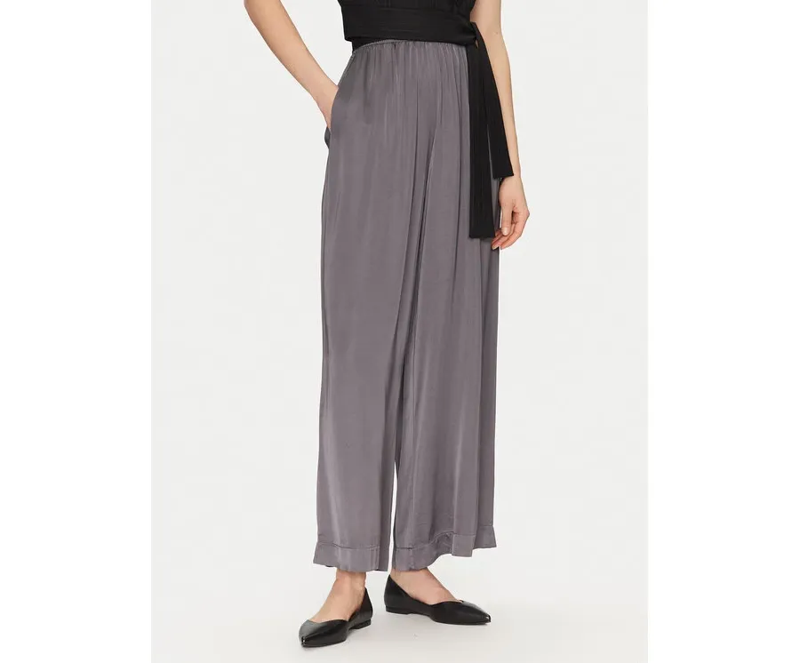 obrazek 1 ViCOLO Spodnie materiałowe TB0034 Szary Relaxed Fit