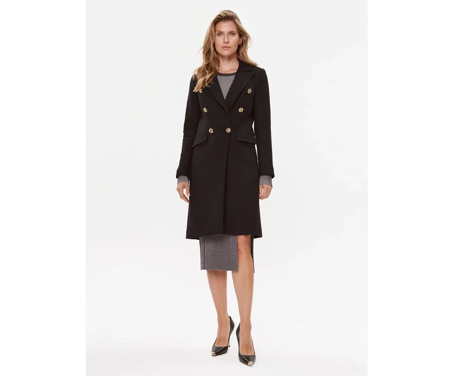 obrazek 1 Liu Jo Płaszcz przejściowy CF3248 T3575 Czarny Regular Fit