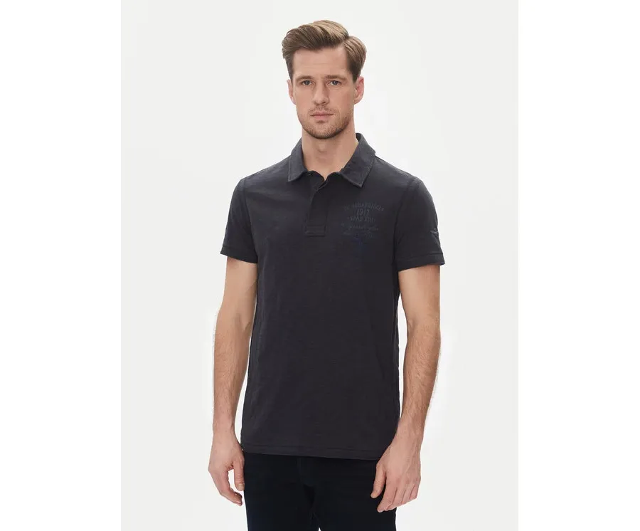 obrazek 1 Aeronautica Militare Polo 251PO1857J680 Granatowy Regular Fit