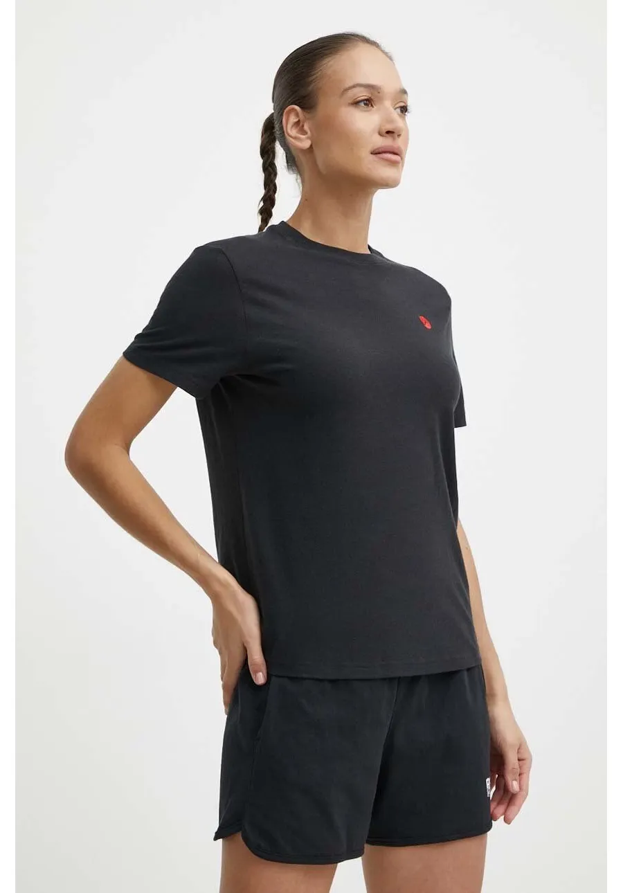 obrazek 1 Fjallraven t-shirt Hemp Blend T-shirt damski kolor czarny F14600163