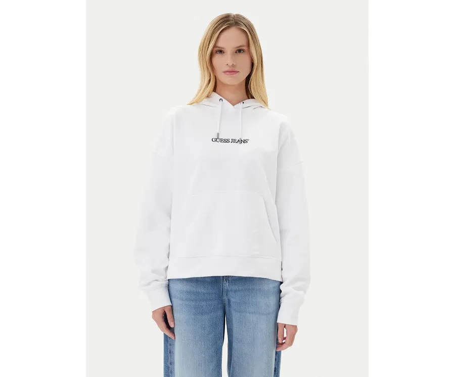 obrazek 1 Guess Jeans Bluza W5RQ27 K68I4 Biały Oversize
