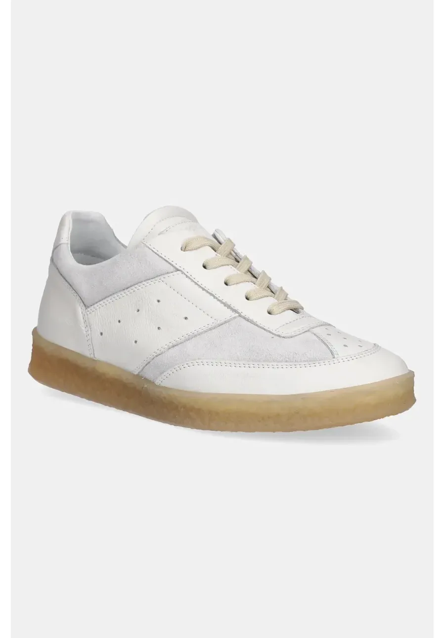 obrazek 1 MM6 Maison Margiela sneakersy skórzane damskie kolor szary S59WS0235