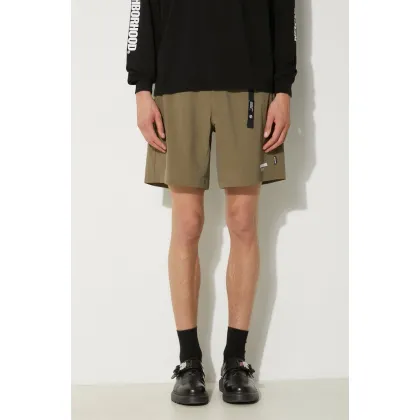 Zdjęcie NEIGHBORHOOD szorty Multifunctional Short Pants męskie kolor zielony 241TSNH.PTM06
