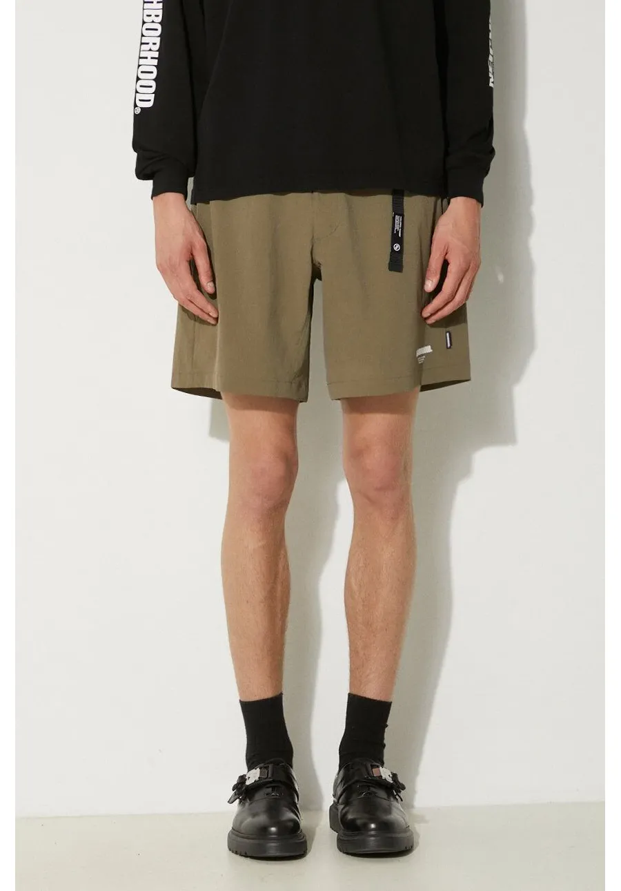 obrazek 1 NEIGHBORHOOD szorty Multifunctional Short Pants męskie kolor zielony 241TSNH.PTM06