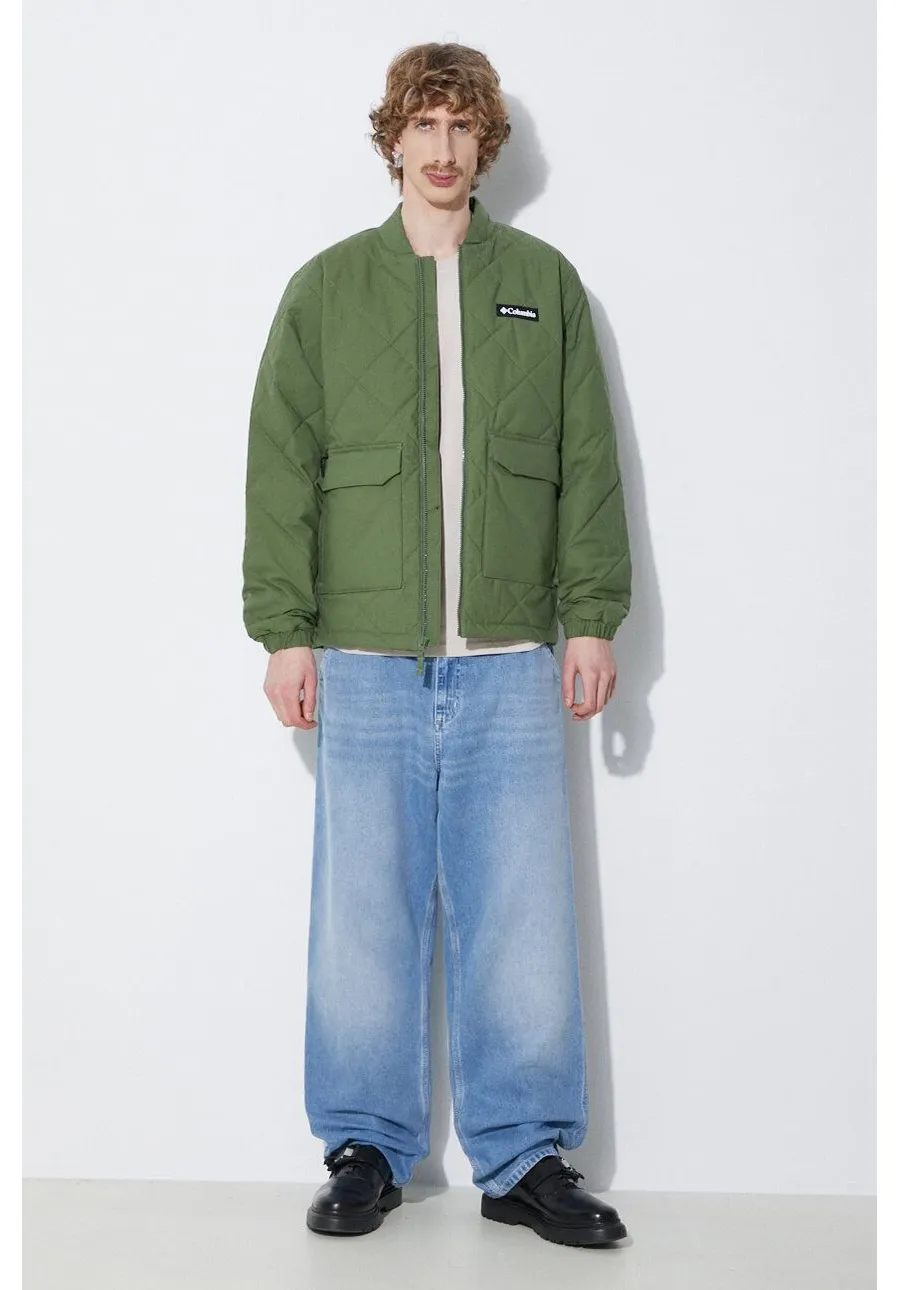 obrazek 1 Columbia kurtka Rad Padded męska kolor zielony przejściowa 2071251