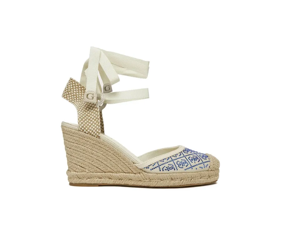 obrazek 1 Guess Espadryle FLJCRN FAB04 Beżowy