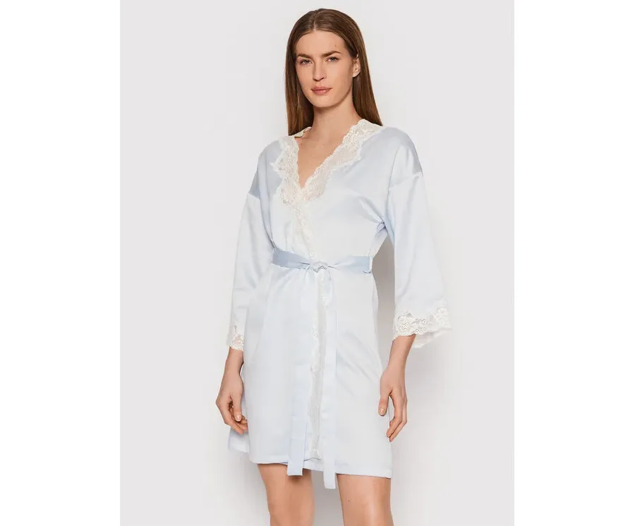obrazek 1 Lauren Ralph Lauren Szlafrok I8141226 Niebieski LAUREN RALPH LAUREN