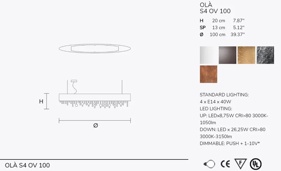 picture 6 Amazing chandelier Olà S4 OV