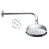 Zdjęcie Okrągła głowica prysznicowa zapobiegająca osadzaniu się kamienia Ø20 cm - Officina Nicolazzi