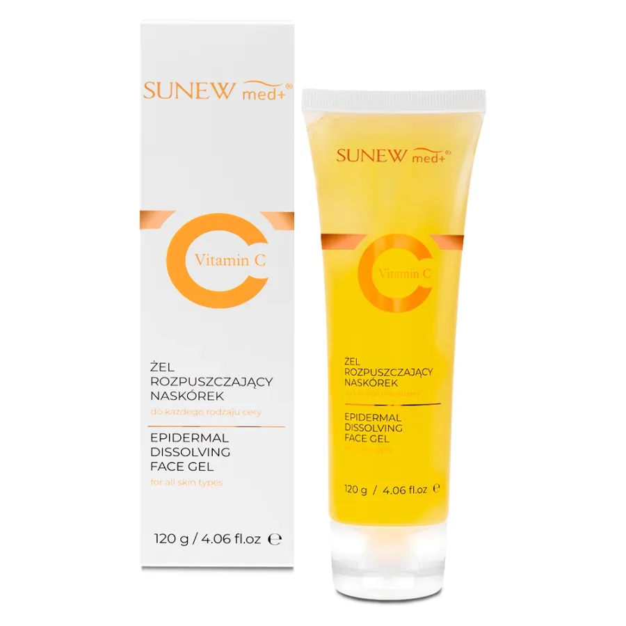 obrazek 1 Sunew Med+ Żel Rozpuszczający Naskórek z Wit. C 120 ml