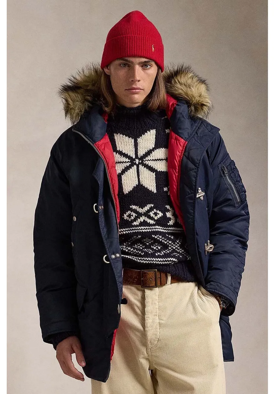 obrazek 1 Polo Ralph Lauren kurtka puchowa męska kolor granatowy zimowa 710949233