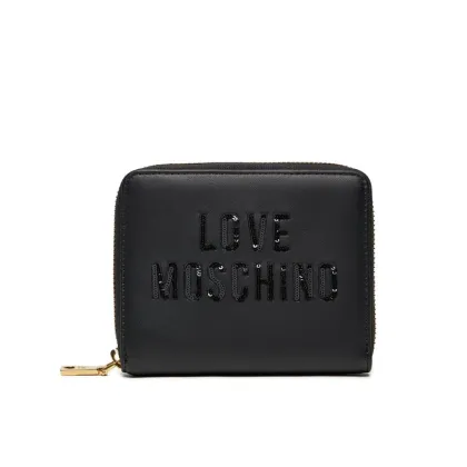Zdjęcie LOVE MOSCHINO Duży Portfel Damski JC5635PP0IKK0000 Czarny