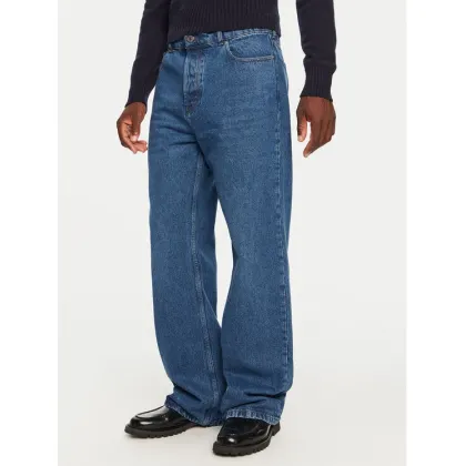 Zdjęcie AMI PARIS Jeansy HTR450.DE0031 Granatowy Large Fit