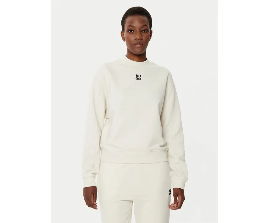 obrazek 1 HUGO Bluza Daxandria 50527463 Beżowy Relaxed Fit