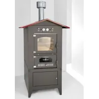 Zdjęcie Stylowy piec opalany drewnem Eco Rossofuoco